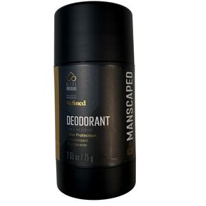 Manscaped Refined Deodorant Aluminum Free Clear Odor Protection 2.65oz NEW
